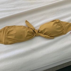 Gap Mustard bikini top size medium